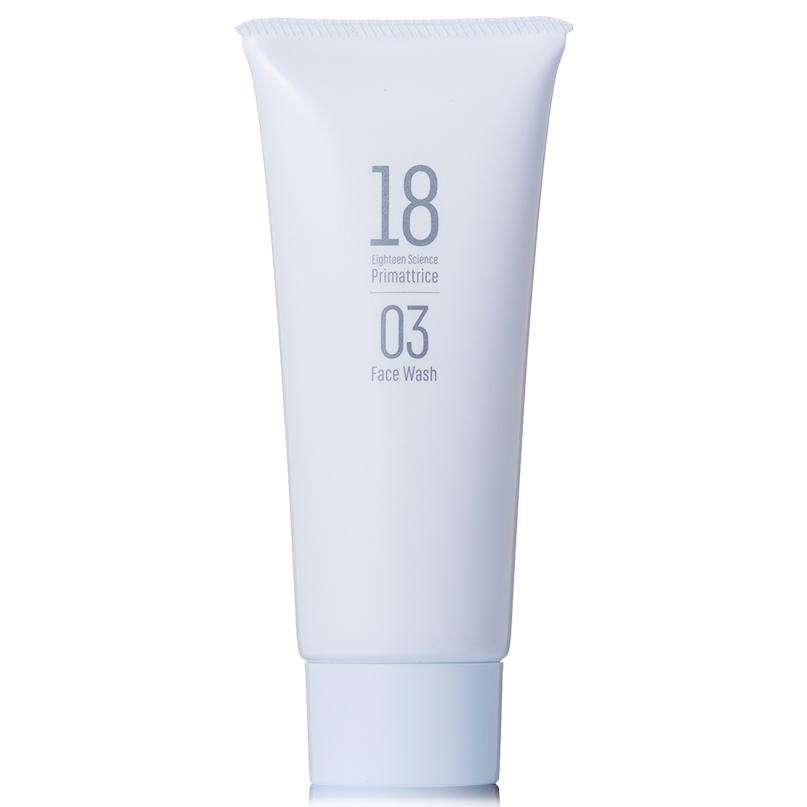 03 Face Wash｜Eighteen Science Primattrice